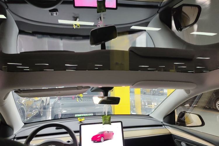 Used Tesla Model Y 2022 Revised Version Rear-Wheel Drive Headliner