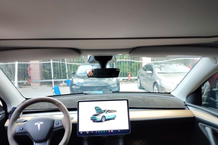 Used Tesla Model Y 2022 Rear-Wheel-Drive Version Headliner