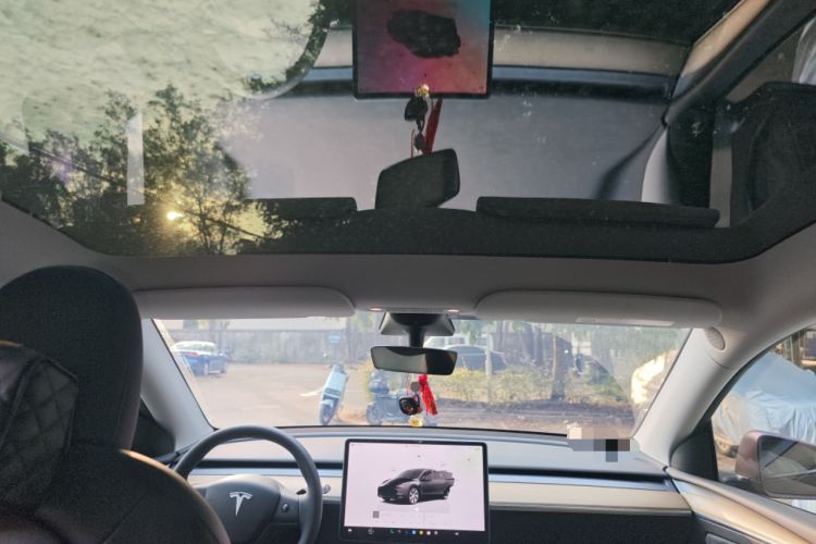 Used Tesla Model Y 2022 Revised Version Rear-Wheel Drive Headliner