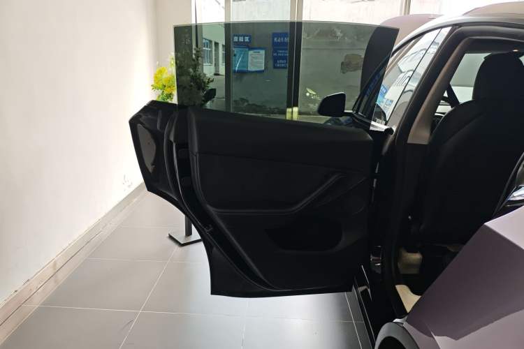 Used Tesla Model Y 2022 Revised Version Rear-Wheel Drive Left Rear Door Interior