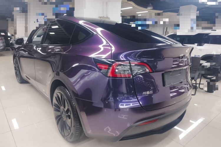 Used Tesla Model Y 2022 Revised Version Rear-Wheel Drive Rear Left 45 Deg