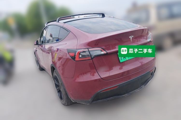 Used Tesla Model Y 2022 Rear-Wheel-Drive Version Rear Left 45 Deg