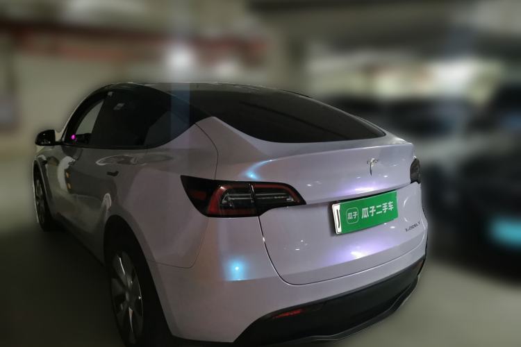 Used Tesla Model Y 2022 Revised Version Rear-Wheel Drive Rear Left 45 Deg