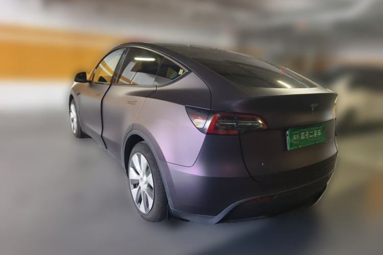 Used Tesla Model Y 2022 Revised Version Rear-Wheel Drive Rear Left 45 Deg