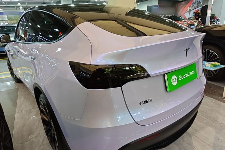 Used Tesla Model Y 2022 Revised Version Rear-Wheel Drive Rear Left 45 Deg