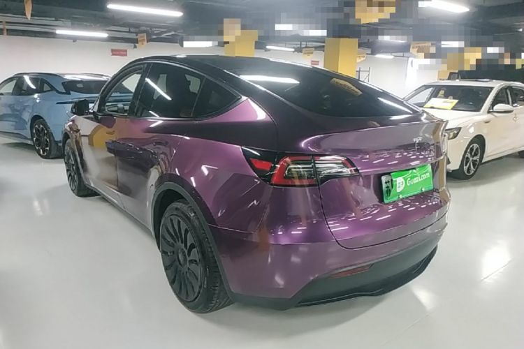 Used Tesla Model Y 2022 Revised Version Rear-Wheel Drive Rear Left 45 Deg