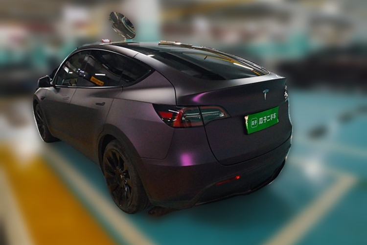 Used Tesla Model Y 2022 Revised Version Rear-Wheel Drive Rear Left 45 Deg