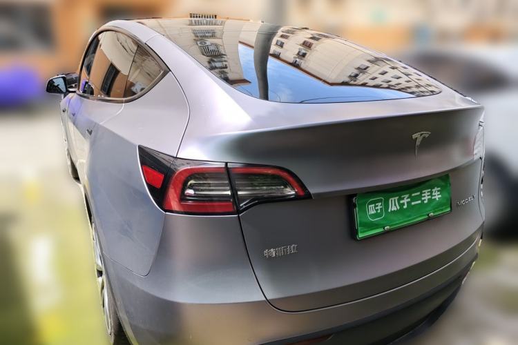 Used Tesla Model Y 2022 Revised Version Rear-Wheel Drive Rear Left 45 Deg