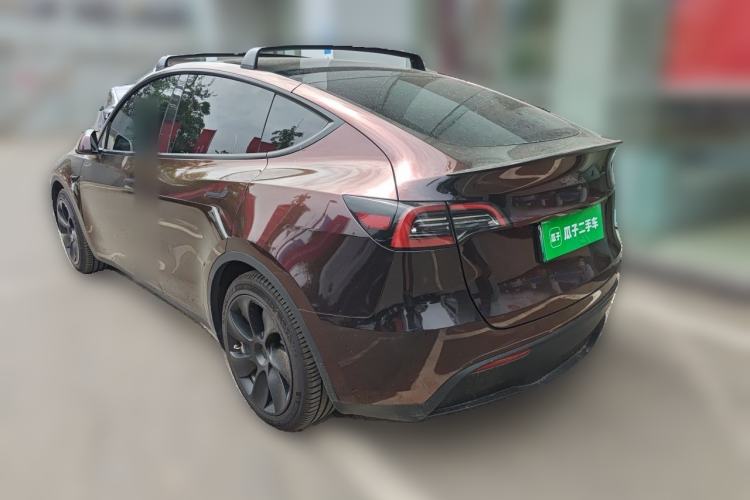 Used Tesla Model Y 2022 Rear-Wheel-Drive Version Rear Left 45 Deg