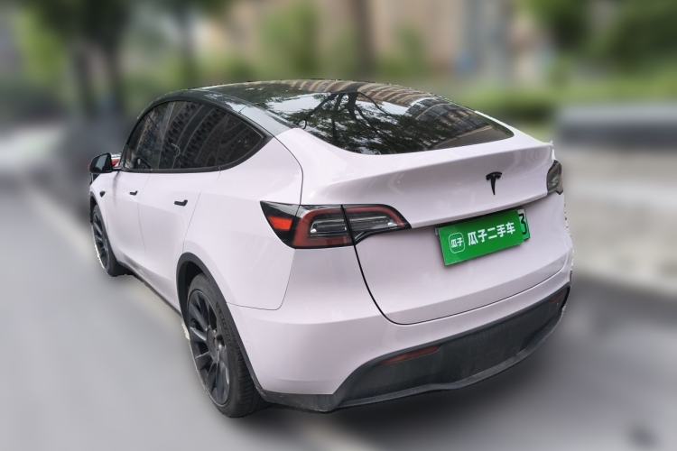 Used Tesla Model Y 2022 Revised Version Rear-Wheel Drive Rear Left 45 Deg