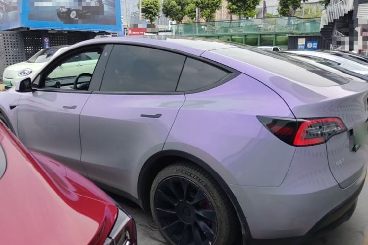 Used Tesla Model Y 2022 Rear-Wheel-Drive Version Rear Left 45 Deg