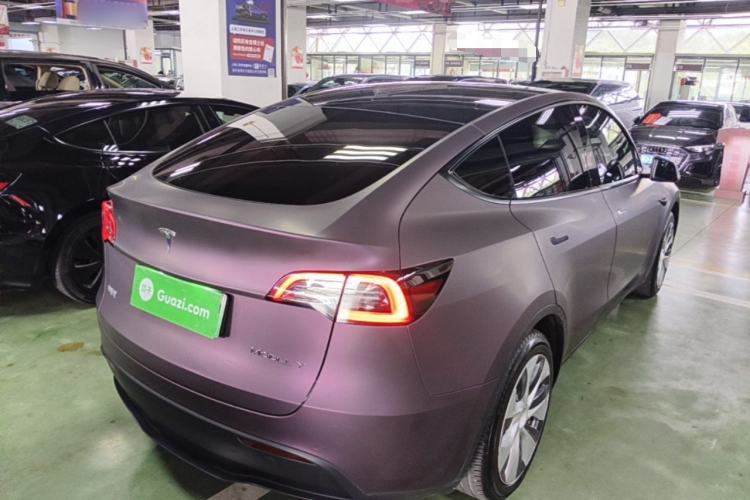 Used Tesla Model Y 2022 Revised Version Rear-Wheel Drive Rear Right 45 Deg