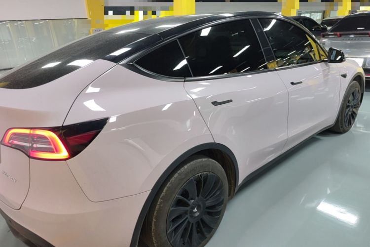 Used Tesla Model Y 2022 Revised Version Rear-Wheel Drive Rear Right 45 Deg