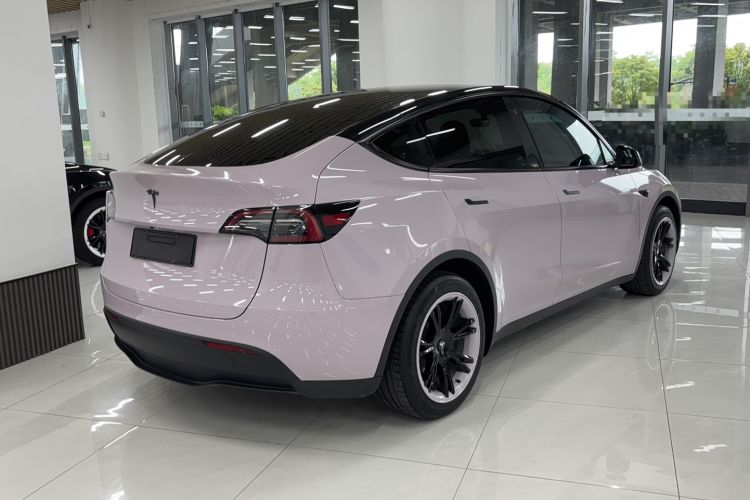 Used Tesla Model Y 2022 Rear-Wheel-Drive Version Rear Right 45 Deg