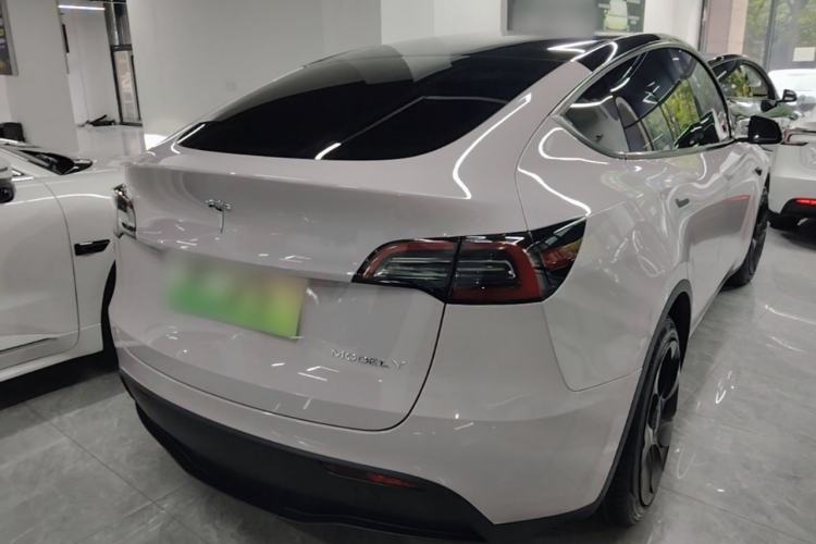Used Tesla Model Y 2022 Revised Version Rear-Wheel Drive Rear Right 45 Deg