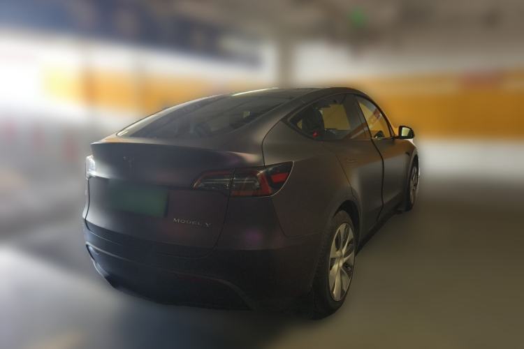 Used Tesla Model Y 2022 Revised Version Rear-Wheel Drive Rear Right 45 Deg