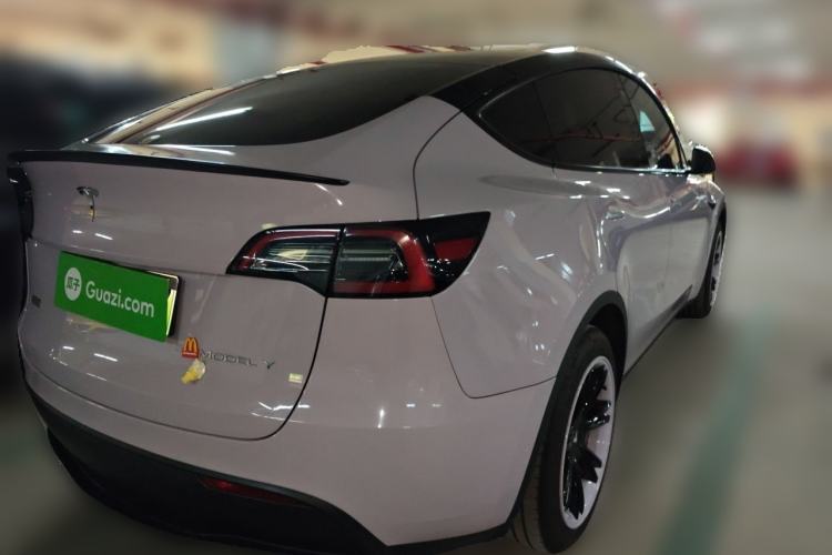 Used Tesla Model Y 2022 Revised Version Rear-Wheel Drive Rear Right 45 Deg