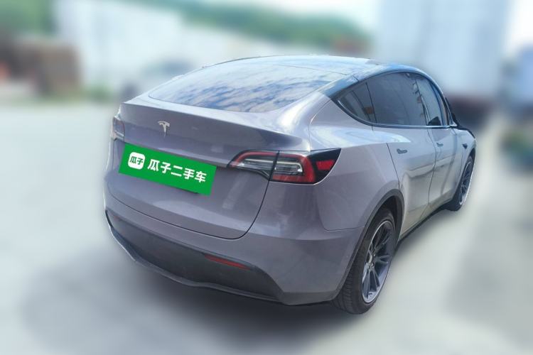 Used Tesla Model Y 2022 Long-Range All-Wheel-Drive Version Rear Right 45 Deg
