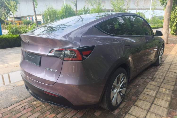 Used Tesla Model Y 2022 Revised Version Rear-Wheel Drive Rear Right 45 Deg