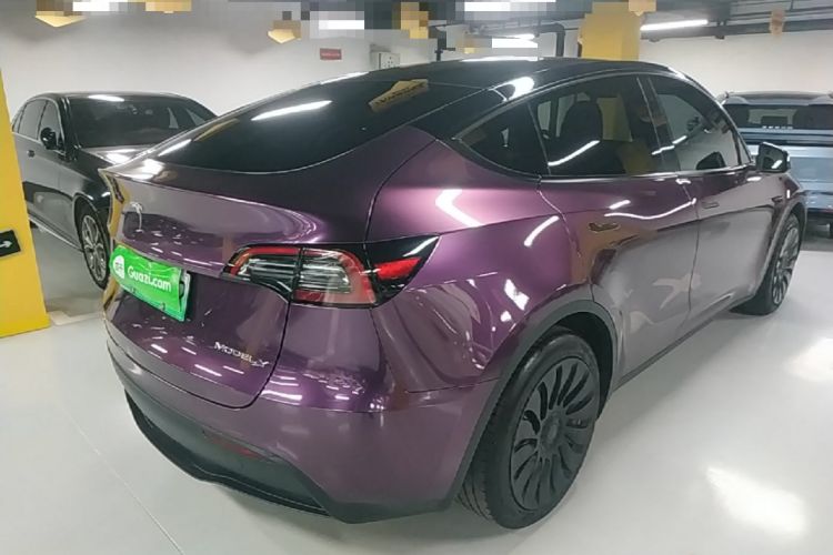 Used Tesla Model Y 2022 Revised Version Rear-Wheel Drive Rear Right 45 Deg