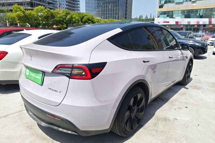 Used Tesla Model Y 2022 Revised Version Rear-Wheel Drive Rear Right 45 Deg