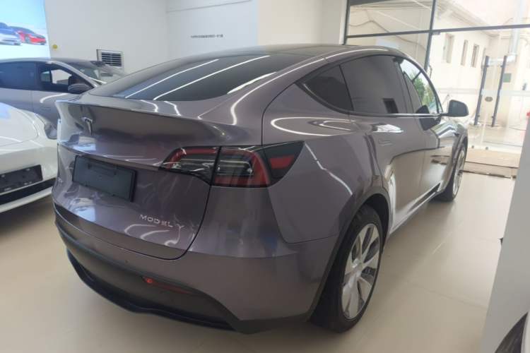 Used Tesla Model Y 2022 Revised Version Rear-Wheel Drive Rear Right 45 Deg