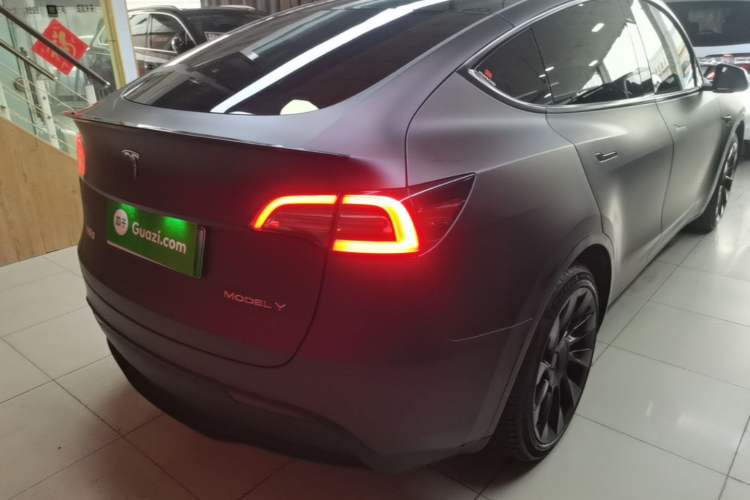 Used Tesla Model Y 2022 Revised Version Rear-Wheel Drive Rear Right 45 Deg