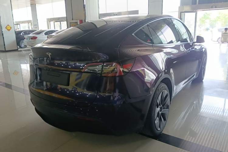 Used Tesla Model Y 2022 Revised Version Rear-Wheel Drive Rear Right 45 Deg