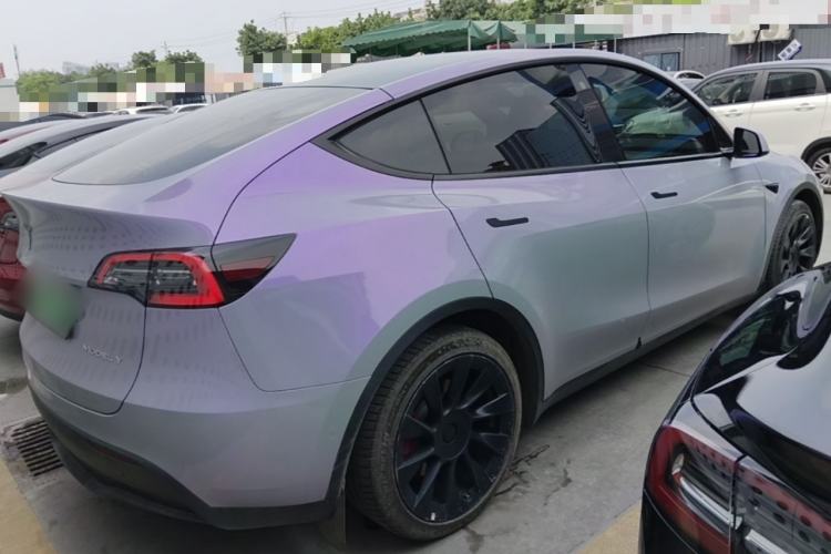 Used Tesla Model Y 2022 Rear-Wheel-Drive Version Rear Right 45 Deg