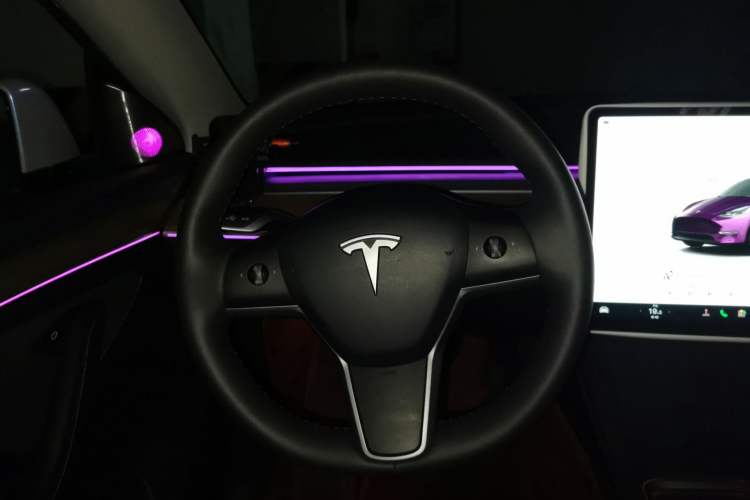 Used Tesla Model Y 2022 Revised Version Rear-Wheel Drive Steering Wheel