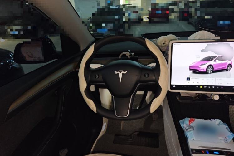 Used Tesla Model Y 2022 Revised Version Rear-Wheel Drive Steering Wheel