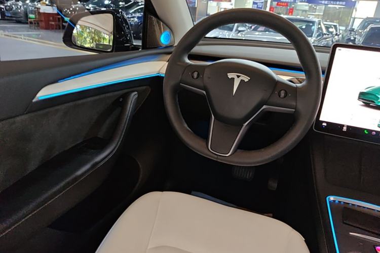 Used Tesla Model Y 2022 Revised Version Rear-Wheel Drive Steering Wheel