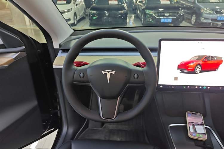 Used Tesla Model Y 2022 Revised Version Rear-Wheel Drive Steering Wheel