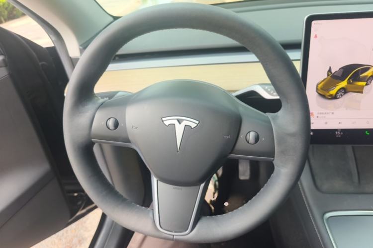 Used Tesla Model Y 2022 Revised Version Rear-Wheel Drive Steering Wheel