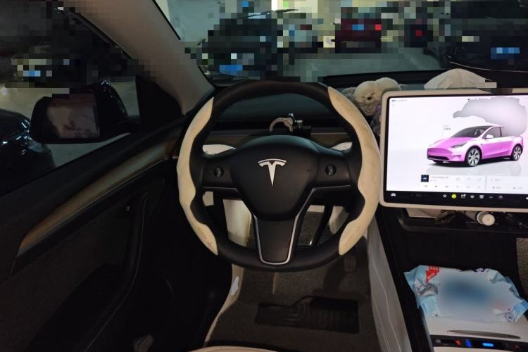 Used Tesla Model Y 2022 Revised Version Rear-Wheel Drive Steering Wheel