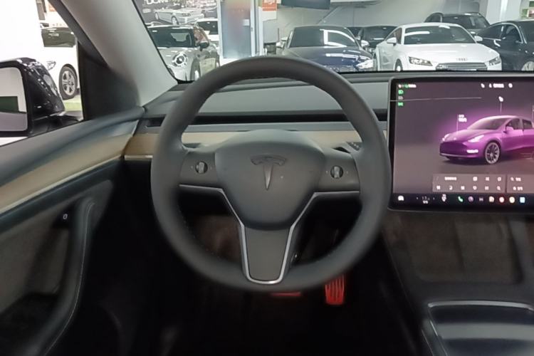 Used Tesla Model Y 2022 Revised Version Rear-Wheel Drive Steering Wheel
