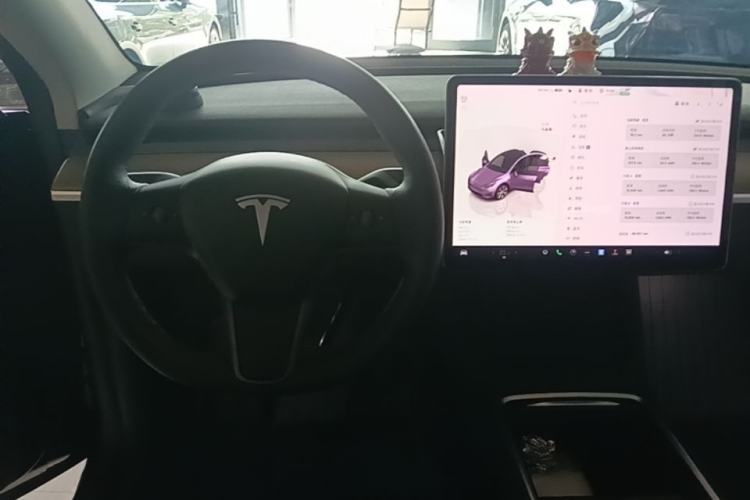 Used Tesla Model Y 2022 Revised Version Rear-Wheel Drive Steering Wheel