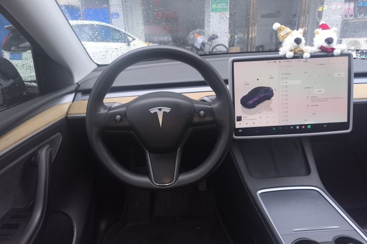 Used Tesla Model Y 2022 Rear-Wheel-Drive Version Steering Wheel