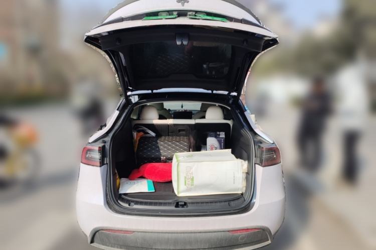 Used Tesla Model Y 2022 Revised Version Long-Range All-Wheel Drive Trunk