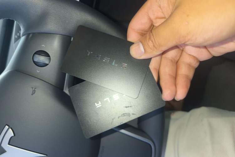 Used Tesla Model Y 2022 Revised Version Rear-Wheel Drive Vehicle Key