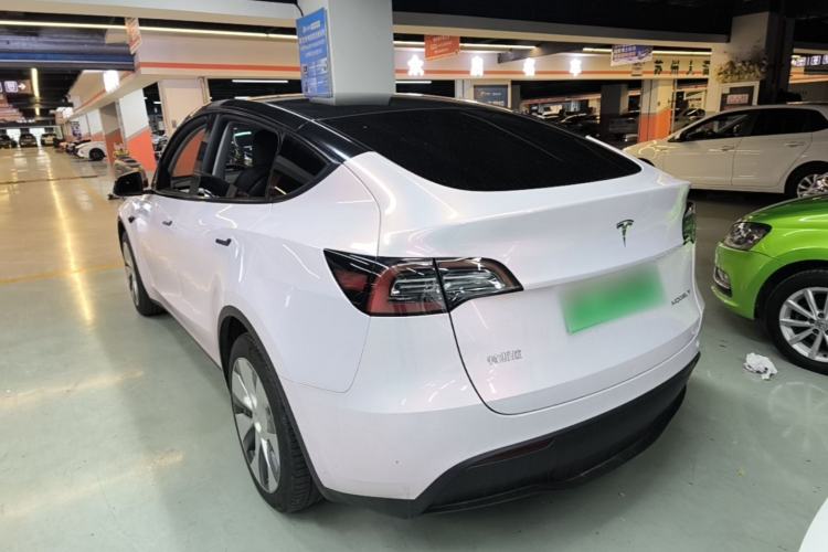 Used Tesla Model Y 2022 Revised Version Rear-Wheel Drive Rear Left 45 Deg