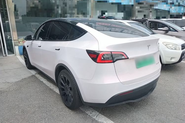 Used Tesla Model Y 2022 Revised Version Rear-Wheel Drive Rear Left 45 Deg