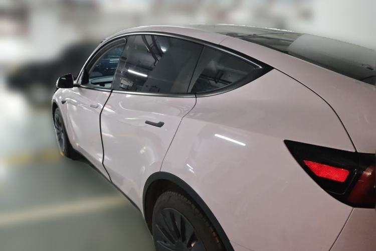 Used Tesla Model Y 2022 Revised Version Rear-Wheel Drive Rear Left 45 Deg