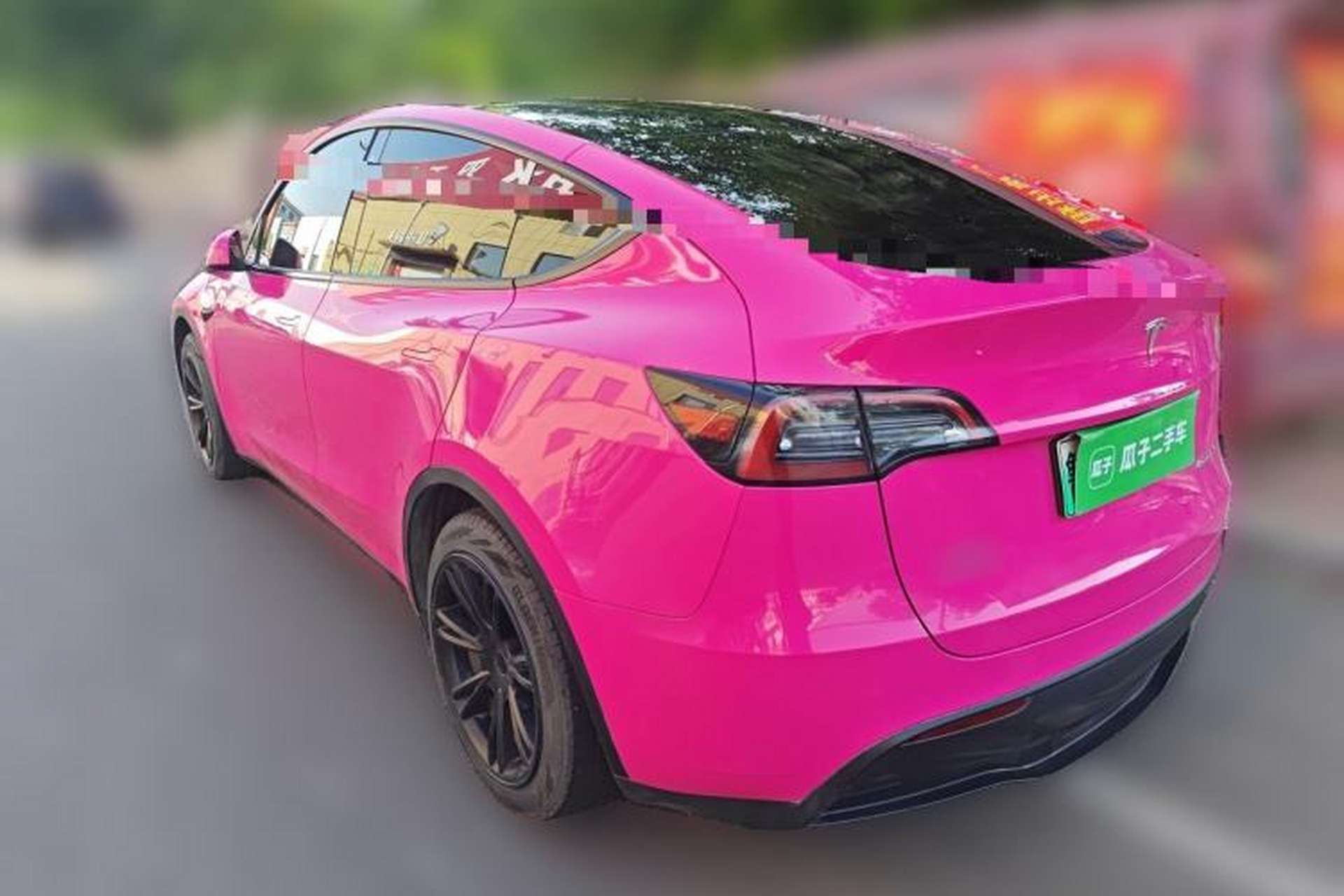 Used Tesla Model Y 2022 Revised Version Rear-Wheel Drive Rear Left 45 Deg