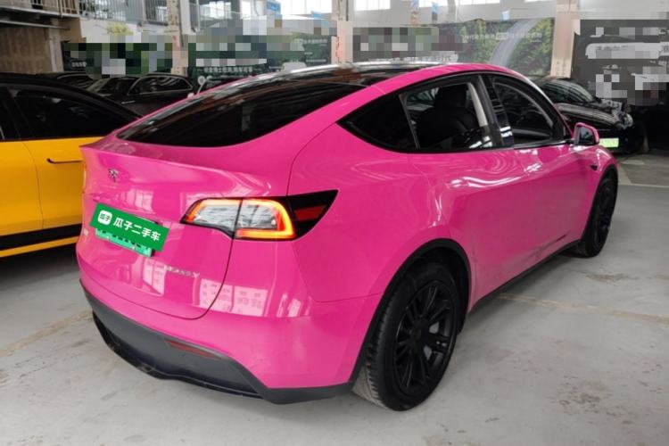 Used Tesla Model Y 2022 Revised Version Rear-Wheel Drive Rear Right 45 Deg