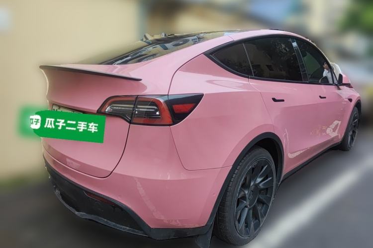 Used Tesla Model Y 2022 Long-Range All-Wheel-Drive Version Rear Right 45 Deg