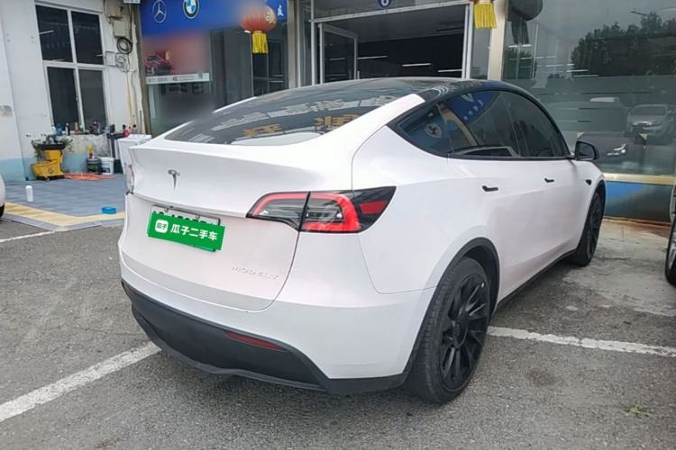 Used Tesla Model Y 2022 Revised Version Rear-Wheel Drive Rear Right 45 Deg
