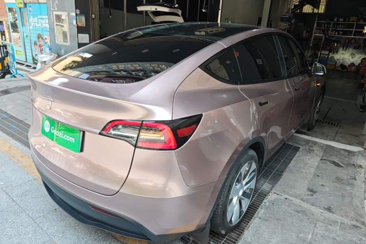 Used Tesla Model Y 2022 Revised Version Rear-Wheel Drive Rear Right 45 Deg