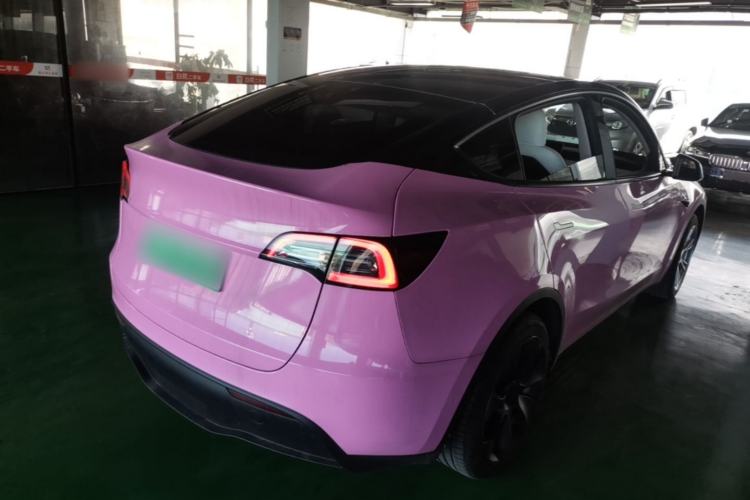 Used Tesla Model Y 2022 Revised Version Rear-Wheel Drive Rear Right 45 Deg