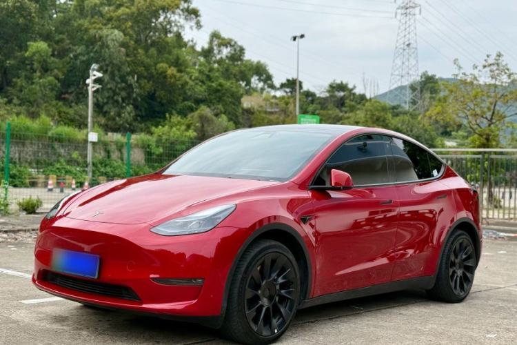 Used Tesla Model Y 2022 Revised Version Long-Range All-Wheel Drive Guazi used car, China used car export, Used car for sale, Used Tesla cars, Cheapest cars for sale, Electric vehicle, New energy car